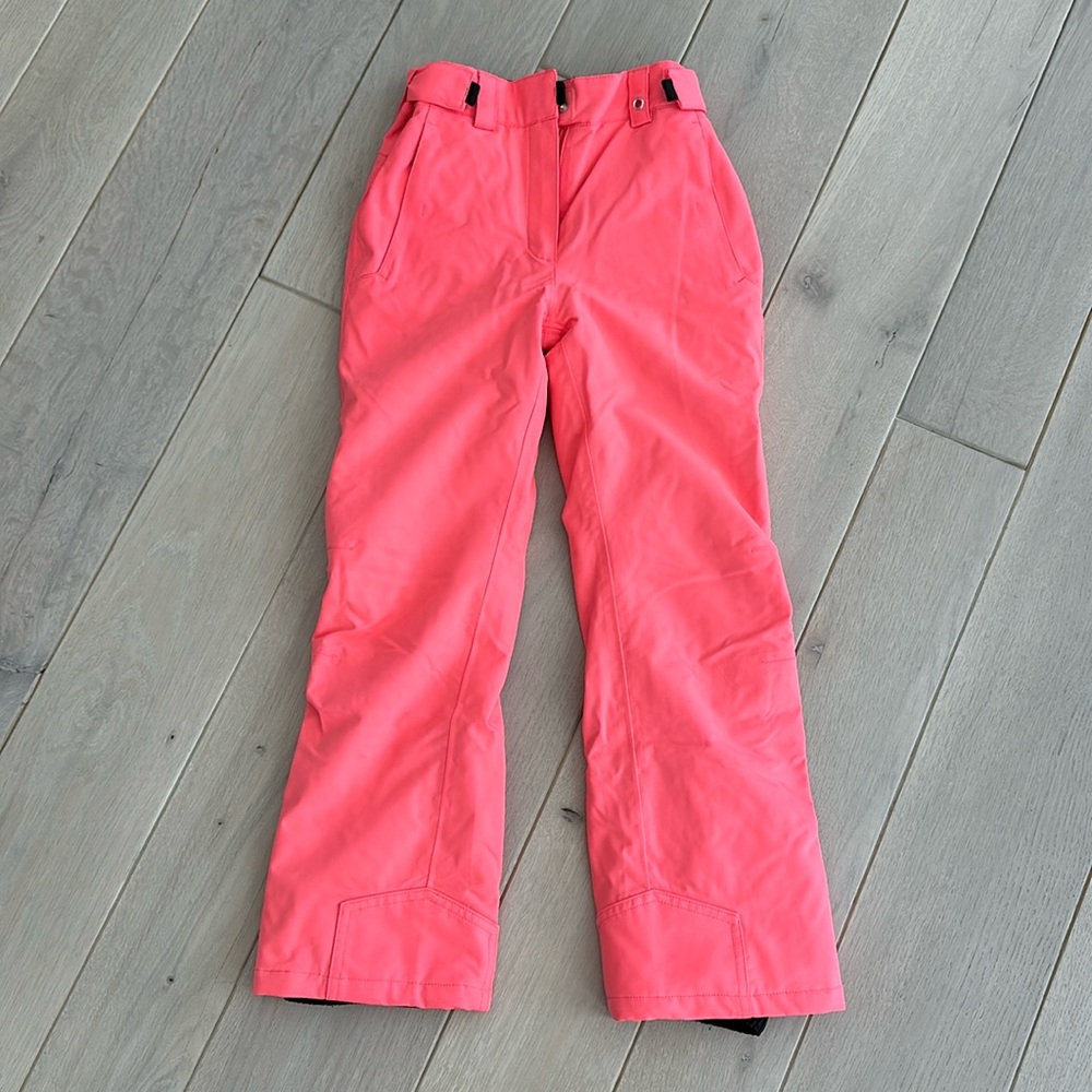 Girls Karbon Ski Pants Pink/Peach Size 10